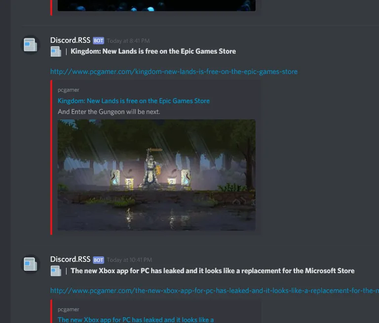 Discord Bot Epic game store bot that shows you every free game